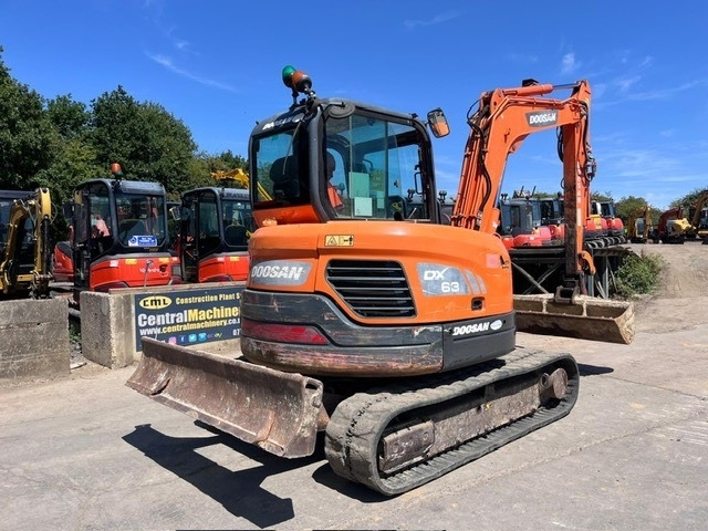 Doosan DX 63-3 - Mini rýpadlo: obrázok 2 Doosan DX 63-3 - Mini rýpadlo: obrázok 2