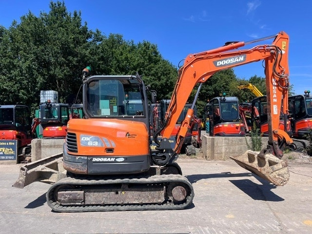 Doosan DX 63-3 - Mini rýpadlo: obrázok 1 Doosan DX 63-3 - Mini rýpadlo: obrázok 1