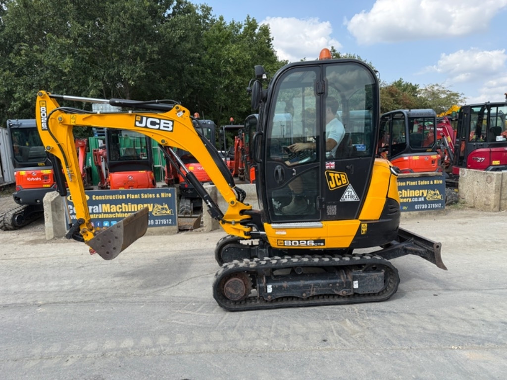 JCB 8026 CTS - Mini rýpadlo: obrázok 5 JCB 8026 CTS - Mini rýpadlo: obrázok 5