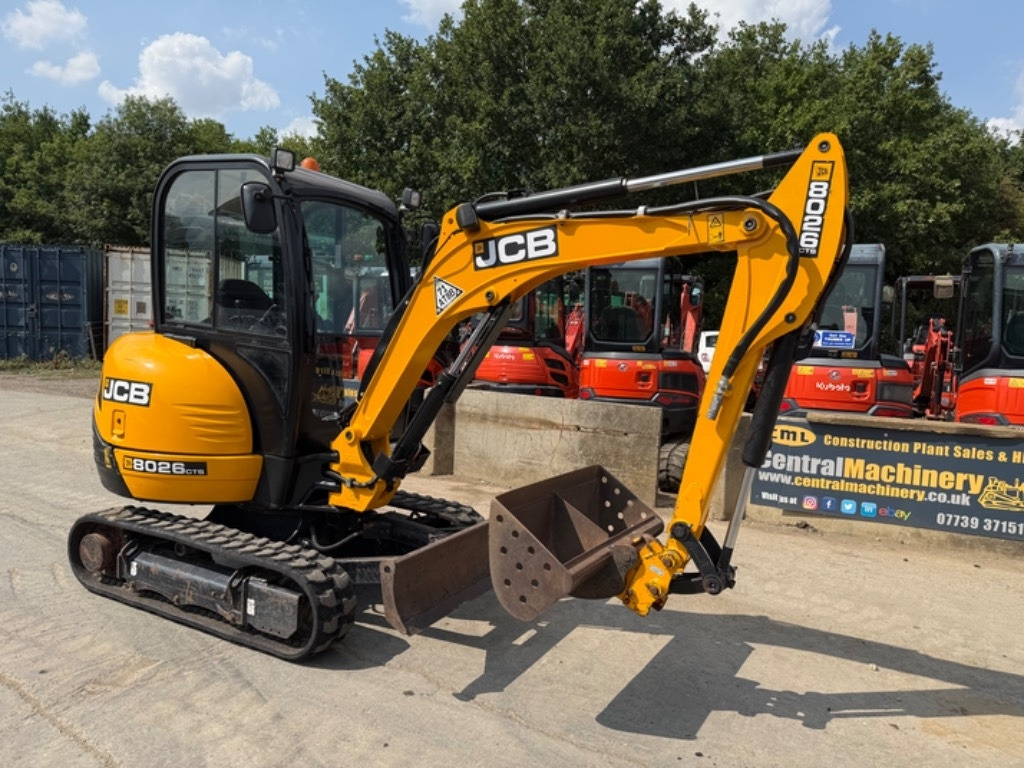 JCB 8026 CTS - Mini rýpadlo: obrázok 2 JCB 8026 CTS - Mini rýpadlo: obrázok 2