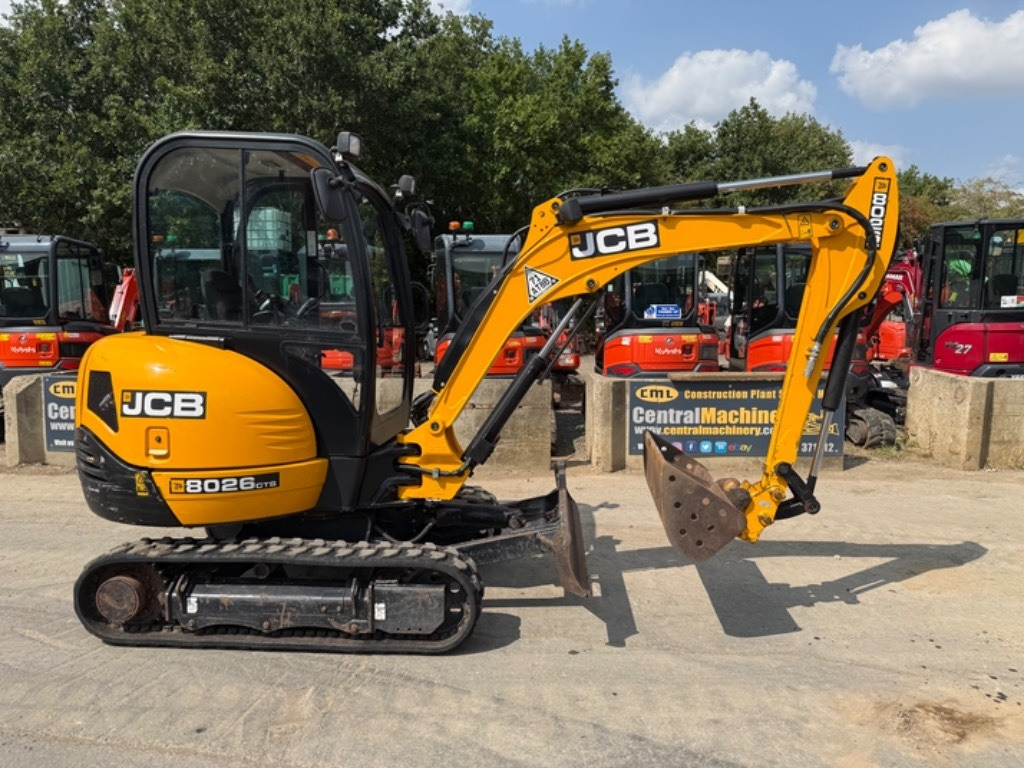 JCB 8026 CTS - Mini rýpadlo: obrázok 1 JCB 8026 CTS - Mini rýpadlo: obrázok 1