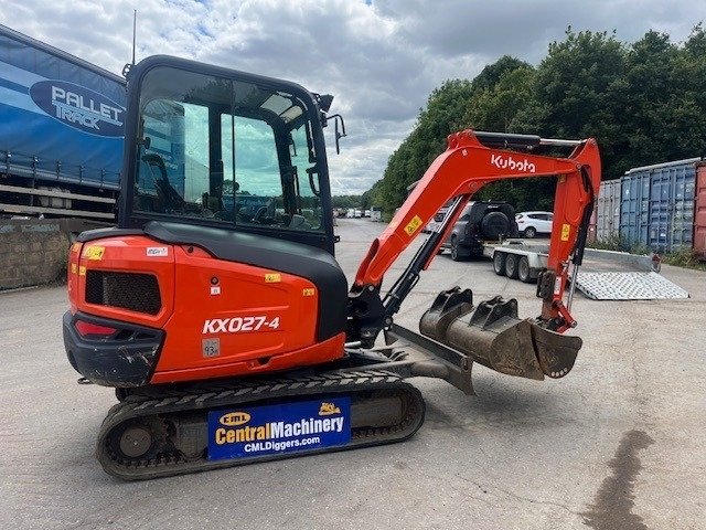 Kubota KX 027 - Mini rýpadlo: obrázok 1 Kubota KX 027 - Mini rýpadlo: obrázok 1