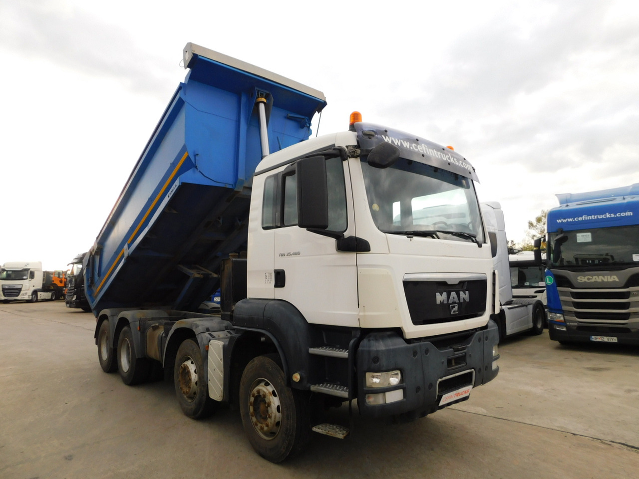 Man Tgs 35480 - Sklápač: obrázok 2 Man Tgs 35480 - Sklápač: obrázok 2