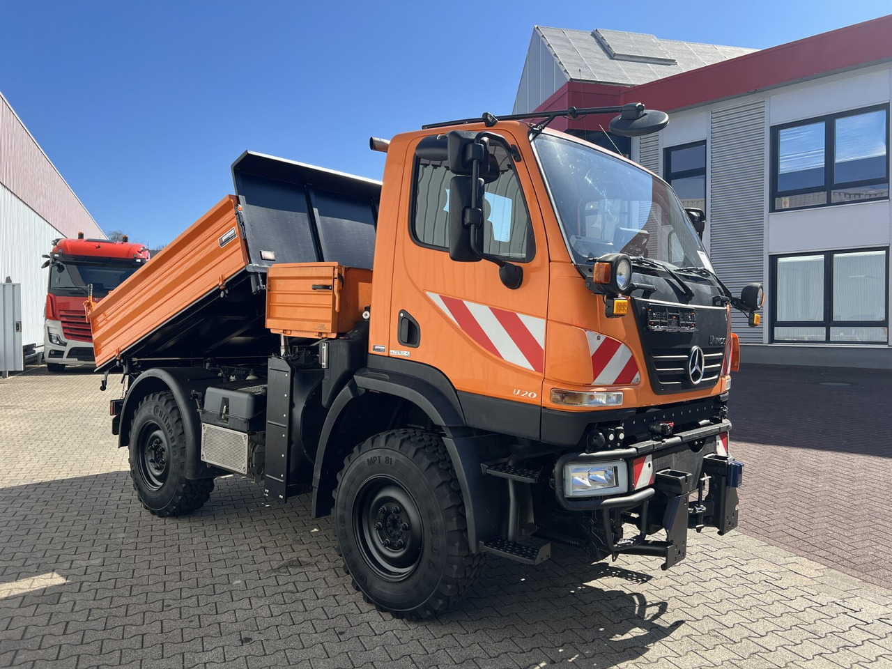 Dodávka Unimog U 20 U405/70 4x4 U 20 U405/70 4x4, Kipper, Winterdienstplatte: obrázok 8