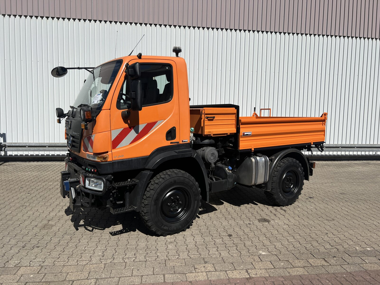 Dodávka Unimog U 20 U405/70 4x4 U 20 U405/70 4x4, Kipper, Winterdienstplatte: obrázok 14