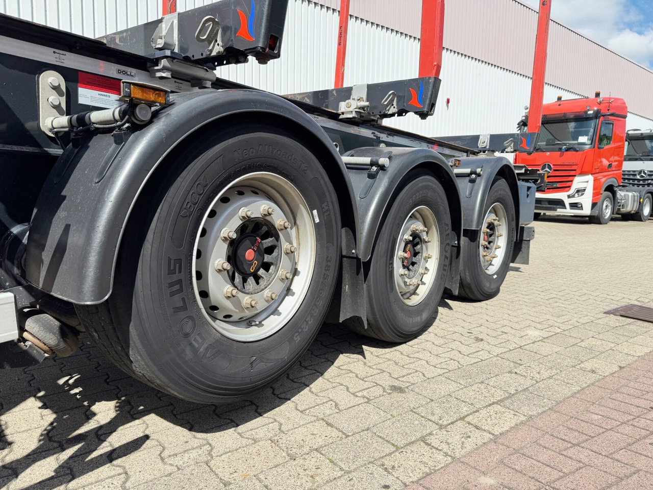 Doll LOGO H3L-14XL LOGO H3L-14XL, Liftachse, Nachlauflenkachse, teleskopierbar 9,4m-12,9 - Klanicový náves: obrázok 5 Doll LOGO H3L-14XL LOGO H3L-14XL, Liftachse, Nachlauflenkachse, teleskopierbar 9,4m-12,9 - Klanicový náves: obrázok 5