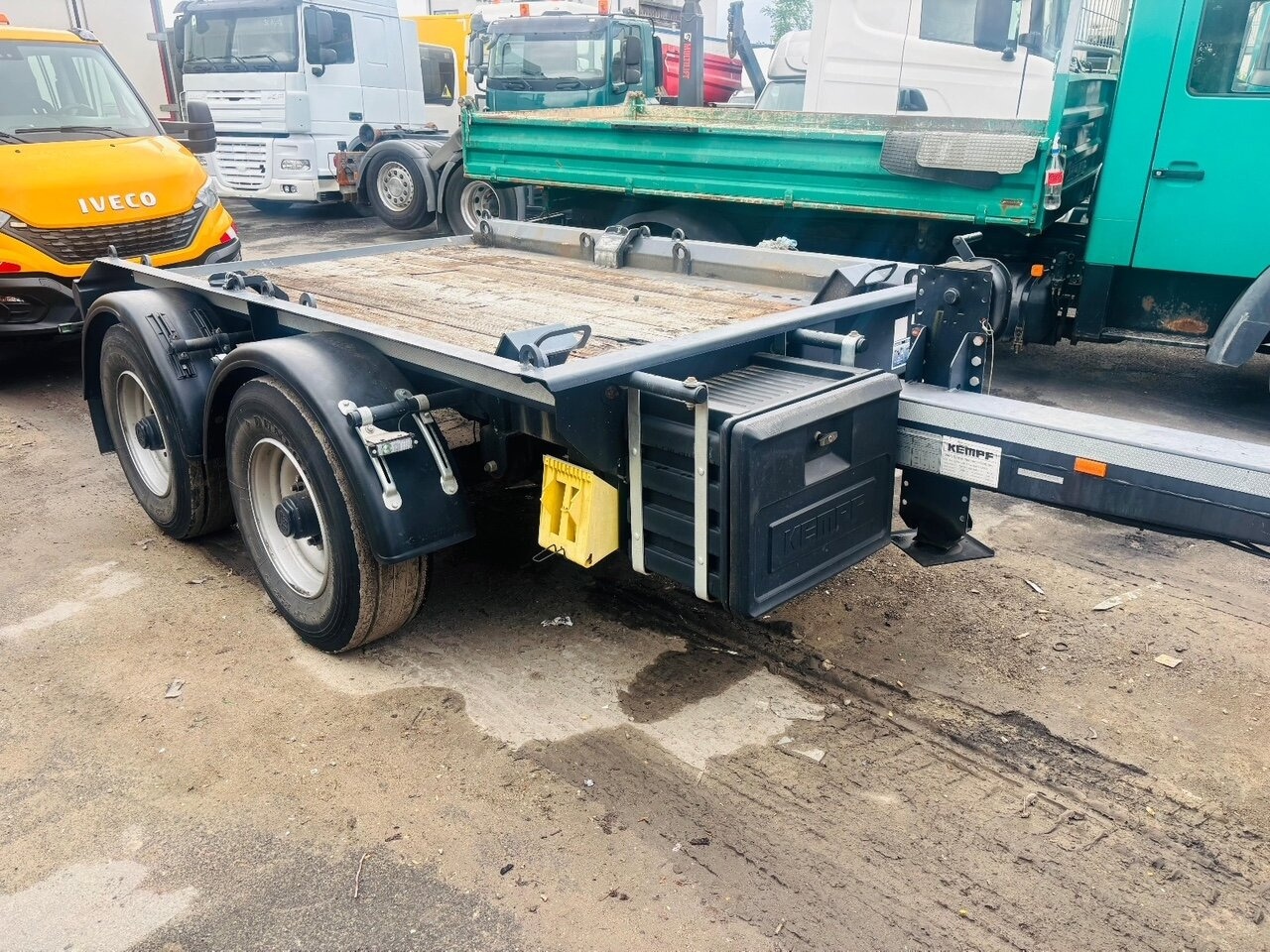 Kempf TPA 13 TPA 13 Anhänger für Absetzcontainer - Hákový/ Ramenový nosič přívěs: obrázok 3 Kempf TPA 13 TPA 13 Anhänger für Absetzcontainer - Hákový/ Ramenový nosič přívěs: obrázok 3