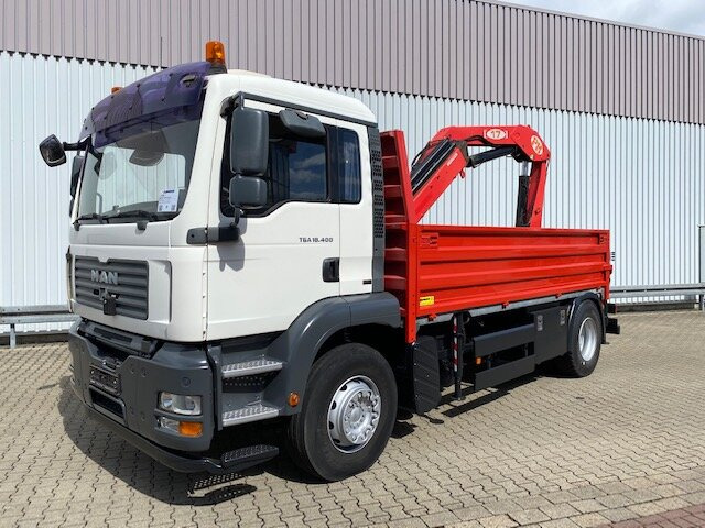 MAN TGA 18.400 4x2 BL TGA 18.400 4x2 BL Pritsche Heckkran PM17523 - Auto s hydraulickou rukou, Valníkový/ Plošinový nákladný automobil: obrázok 1 MAN TGA 18.400 4x2 BL TGA 18.400 4x2 BL Pritsche Heckkran PM17523 - Auto s hydraulickou rukou, Valníkový/ Plošinový nákladný automobil: obrázok 1