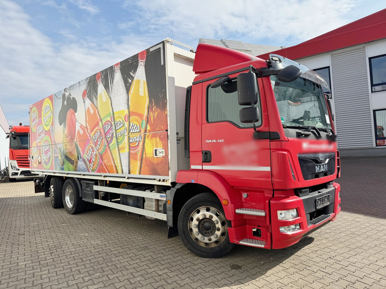 Skříňový nákladní auto MAN TGM 26.340 6x2-4 LL TGM 26.340 6x2-4 LL, Getränkekoffer, Lenk-/Liftachse, LBW MBB, 2x AHK: obrázok 9