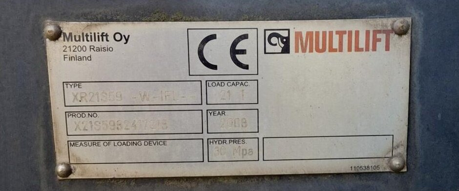 MAN TGS 26.440 6x4 BB TGS 26.440 6x4 BB, Kran Hiab 166 BS-2 HiDuo, Multilift XR 21 S 59 Abrollanlage - Hákový nosič kontajnerov, Auto s hydraulickou rukou: obrázok 4 MAN TGS 26.440 6x4 BB TGS 26.440 6x4 BB, Kran Hiab 166 BS-2 HiDuo, Multilift XR 21 S 59 Abrollanlage - Hákový nosič kontajnerov, Auto s hydraulickou rukou: obrázok 4