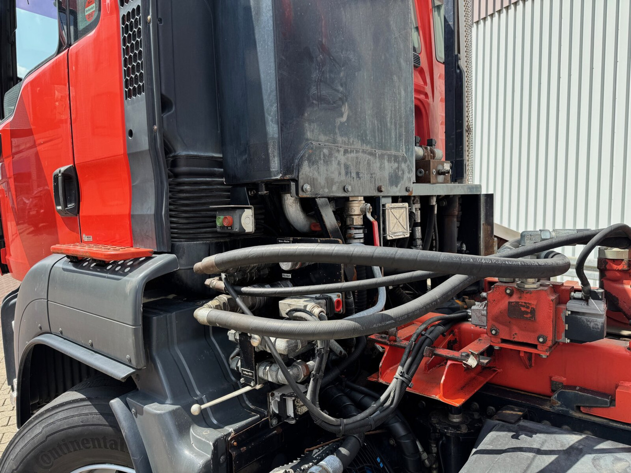 MAN TGS 26.480 6x4H-4 BL TGS 26.480 6x4H-4 BL, Liebherr HTM 704, Multilift Abroller HydroDrive, Lenk-/Liftachse, Wechselfahrzeug - Domiešavač: obrázok 5 MAN TGS 26.480 6x4H-4 BL TGS 26.480 6x4H-4 BL, Liebherr HTM 704, Multilift Abroller HydroDrive, Lenk-/Liftachse, Wechselfahrzeug - Domiešavač: obrázok 5