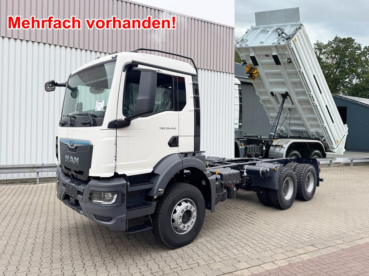 MAN TGS 33.440 6x4 BB TGS 33.440 6x4 BB, Alu-Bordwände, mehrfach vorhanden! - Sklápač: obrázok 1 MAN TGS 33.440 6x4 BB TGS 33.440 6x4 BB, Alu-Bordwände, mehrfach vorhanden! - Sklápač: obrázok 1