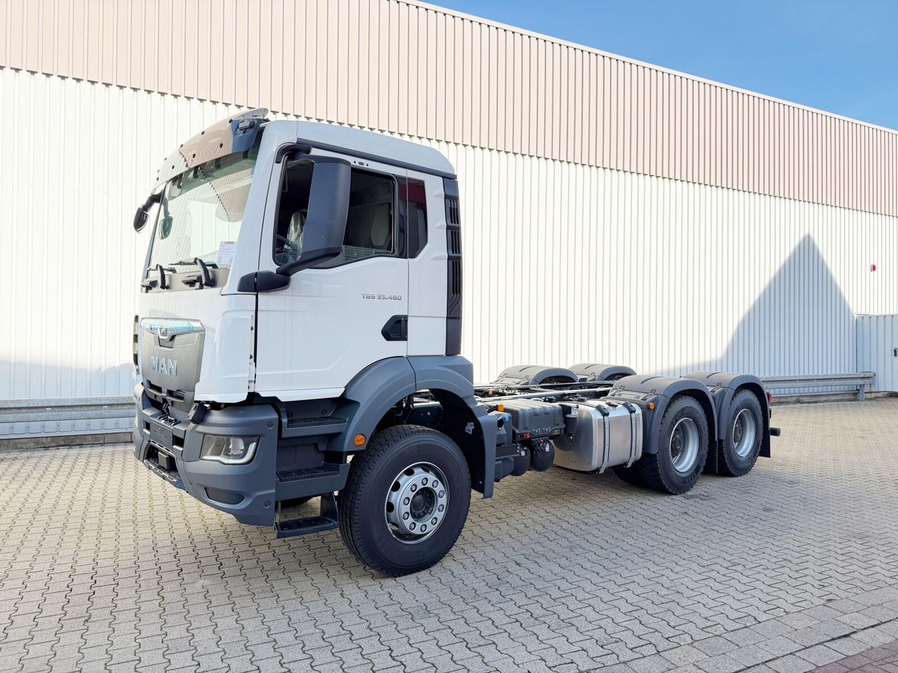 MAN TGS 33.480 6x4 BL CH TGS 33.480 6x4 BL CH, Nebenantrieb - Podvozek s kabinou: obrázok 1 MAN TGS 33.480 6x4 BL CH TGS 33.480 6x4 BL CH, Nebenantrieb - Podvozek s kabinou: obrázok 1