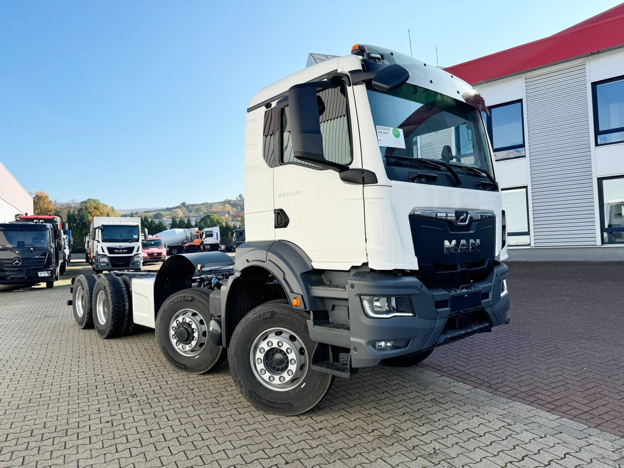 Nový Sklápač MAN TGS 35.480 8x6H BL CH TGS 35.480 8x6H BL CH, HydroDrive, Navi, Meiller 3-Seiten Kipper: obrázok 8