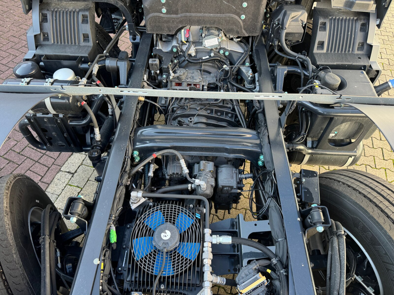 Nový Hákový nosič kontajnerov MAN TGS 35.480 8x6H BL CH TGS 35.480 8x6H BL CH, HydroDrive, Navi, Nebenantrieb: obrázok 11