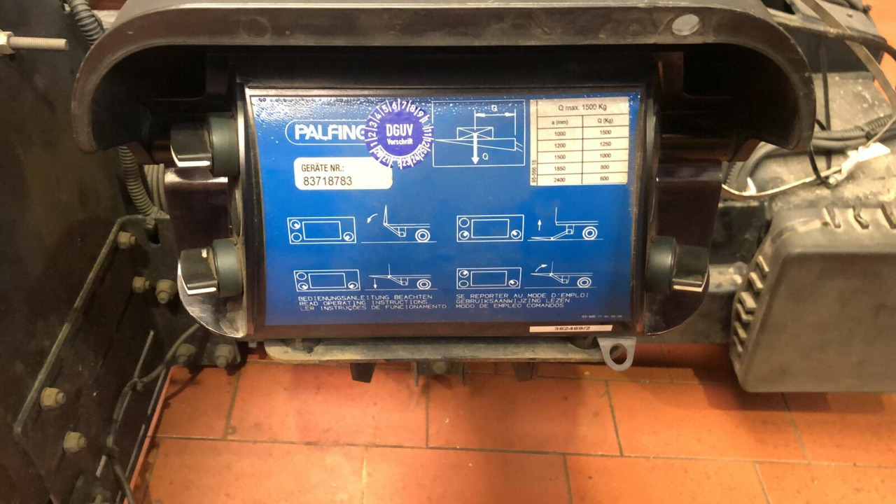 MBB C 1500 S Ladebordwand MBB C 1500 S Ladebordwand - Zdvíhacia plošina: obrázok 2 MBB C 1500 S Ladebordwand MBB C 1500 S Ladebordwand - Zdvíhacia plošina: obrázok 2