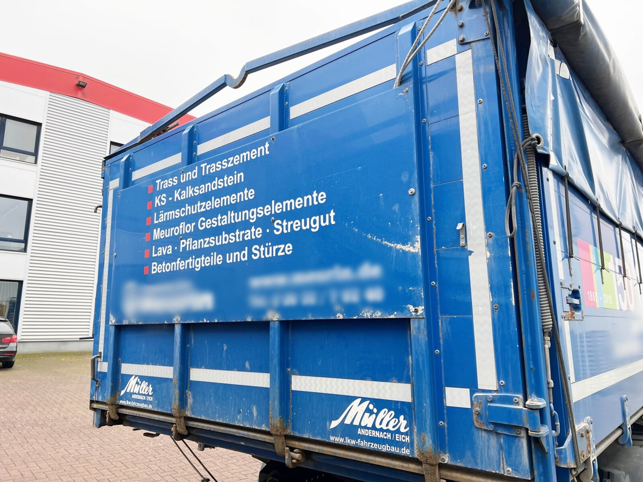 Sklápač Mercedes-Benz Actros 1848 L 4x2 Actros 1848 L 4x2, Retarder, Getreidekipper ca. 16m³: obrázok 12