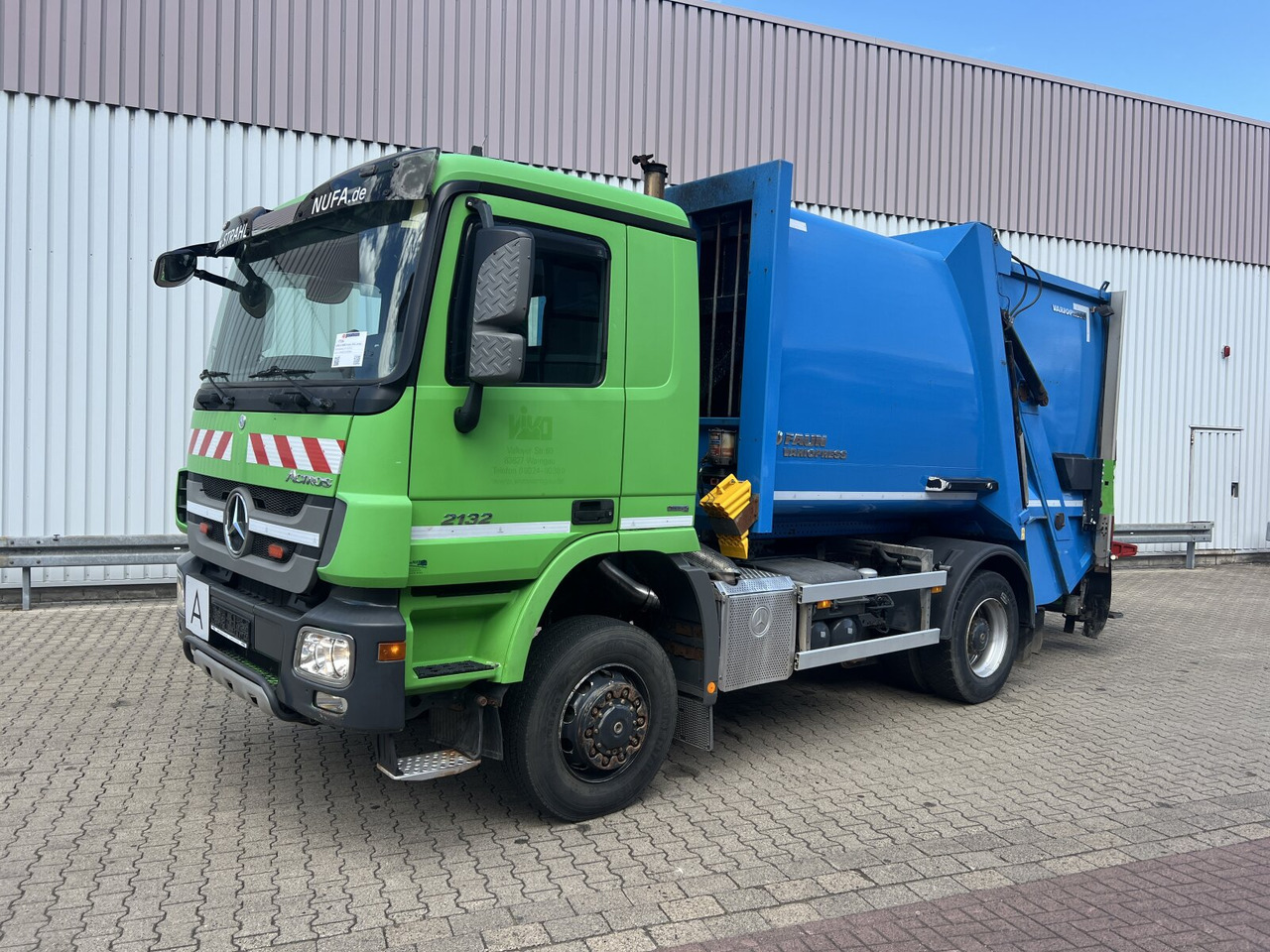 Mercedes-Benz Actros 2032 LA 4x4 Actros 2032 LA 4x4, Faun Variopress 310 ca. 10m³, Zöller Schüttung - Auto na odvoz odpadu: obrázok 1 Mercedes-Benz Actros 2032 LA 4x4 Actros 2032 LA 4x4, Faun Variopress 310 ca. 10m³, Zöller Schüttung - Auto na odvoz odpadu: obrázok 1