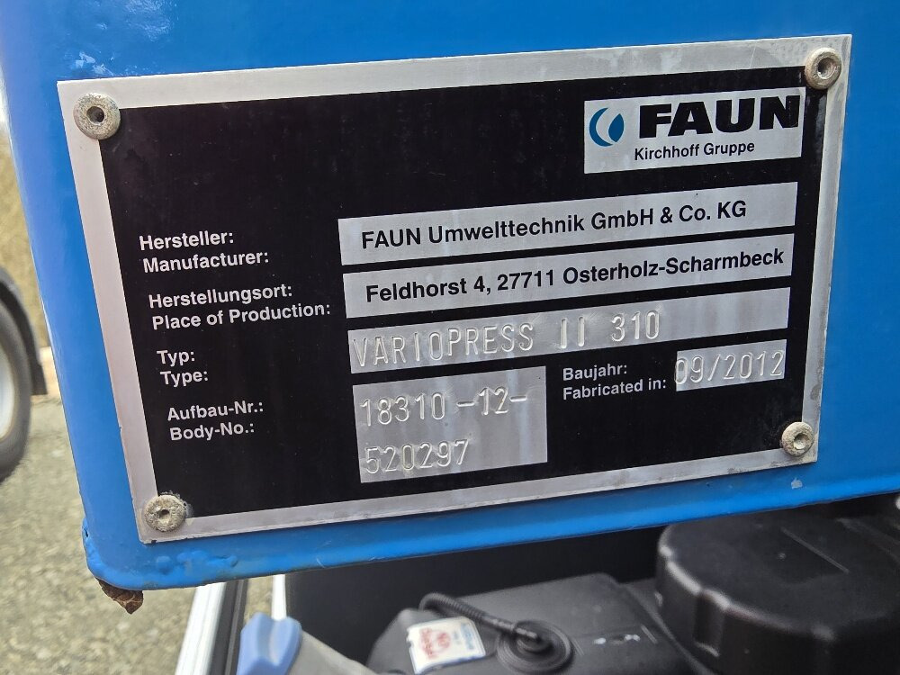 Mercedes-Benz Actros 2032 LA 4x4 Actros 2032 LA 4x4, Faun Variopress 310 ca. 10m³, Zöller Schüttung - Auto na odvoz odpadu: obrázok 4 Mercedes-Benz Actros 2032 LA 4x4 Actros 2032 LA 4x4, Faun Variopress 310 ca. 10m³, Zöller Schüttung - Auto na odvoz odpadu: obrázok 4