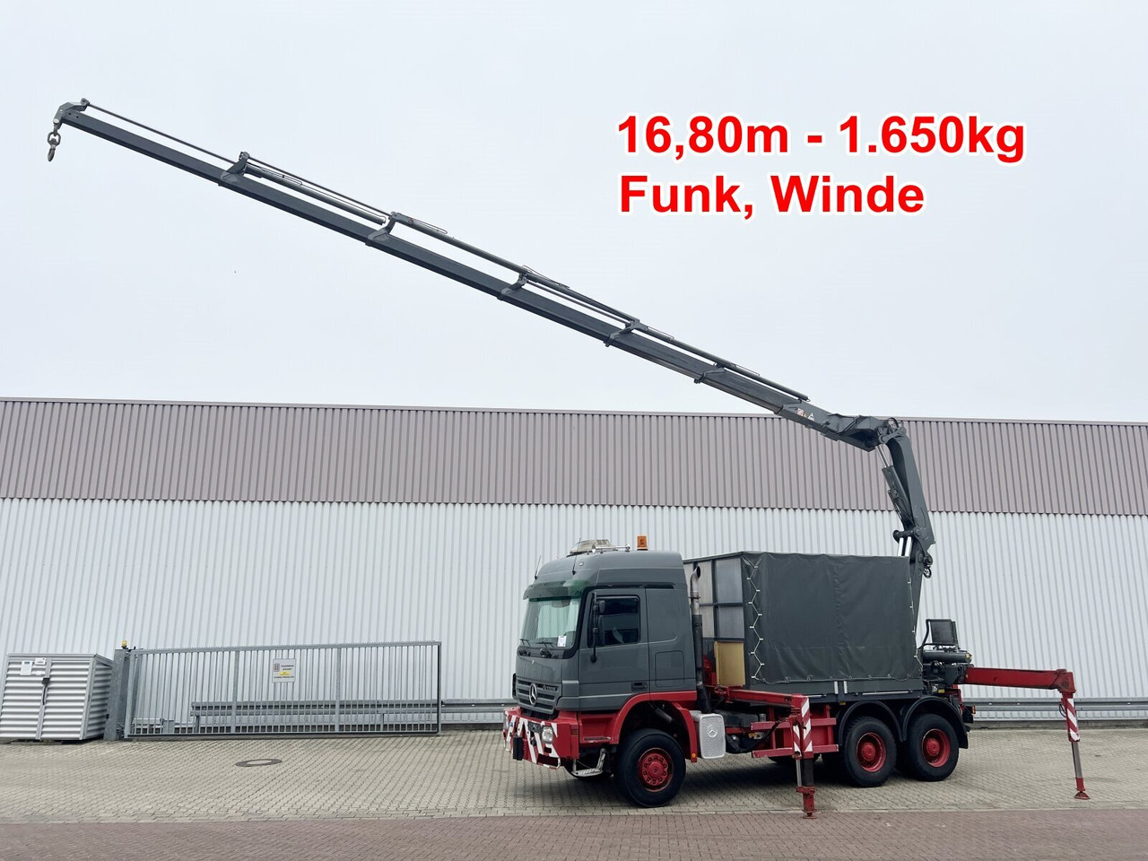 Mercedes-Benz Actros 3346 AK 6x6 Actros 3346 AK 6x6, 134t Anhängelast WSK, Heckkran Fassi F420AXP.26, Funk, Winde - Auto s hydraulickou rukou: obrázok 1 Mercedes-Benz Actros 3346 AK 6x6 Actros 3346 AK 6x6, 134t Anhängelast WSK, Heckkran Fassi F420AXP.26, Funk, Winde - Auto s hydraulickou rukou: obrázok 1