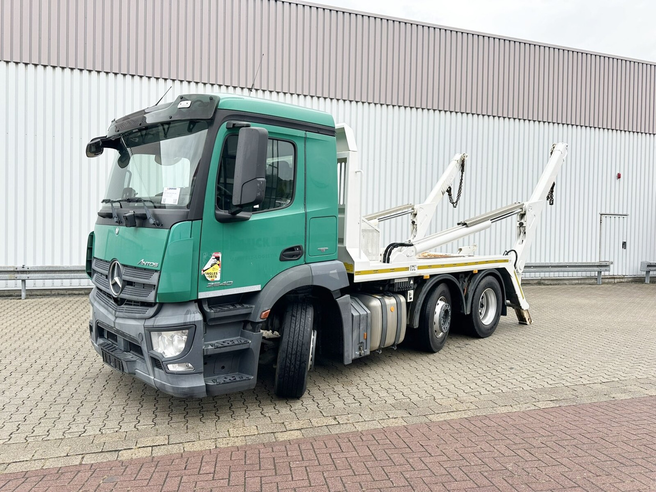 Mercedes-Benz Antos 2540 L 6x2 Antos 2540 L 6x2, Vorlauflenk-/Liftachse, Teleabsetzer - Ramenový nosič kontajnerov: obrázok 1 Mercedes-Benz Antos 2540 L 6x2 Antos 2540 L 6x2, Vorlauflenk-/Liftachse, Teleabsetzer - Ramenový nosič kontajnerov: obrázok 1