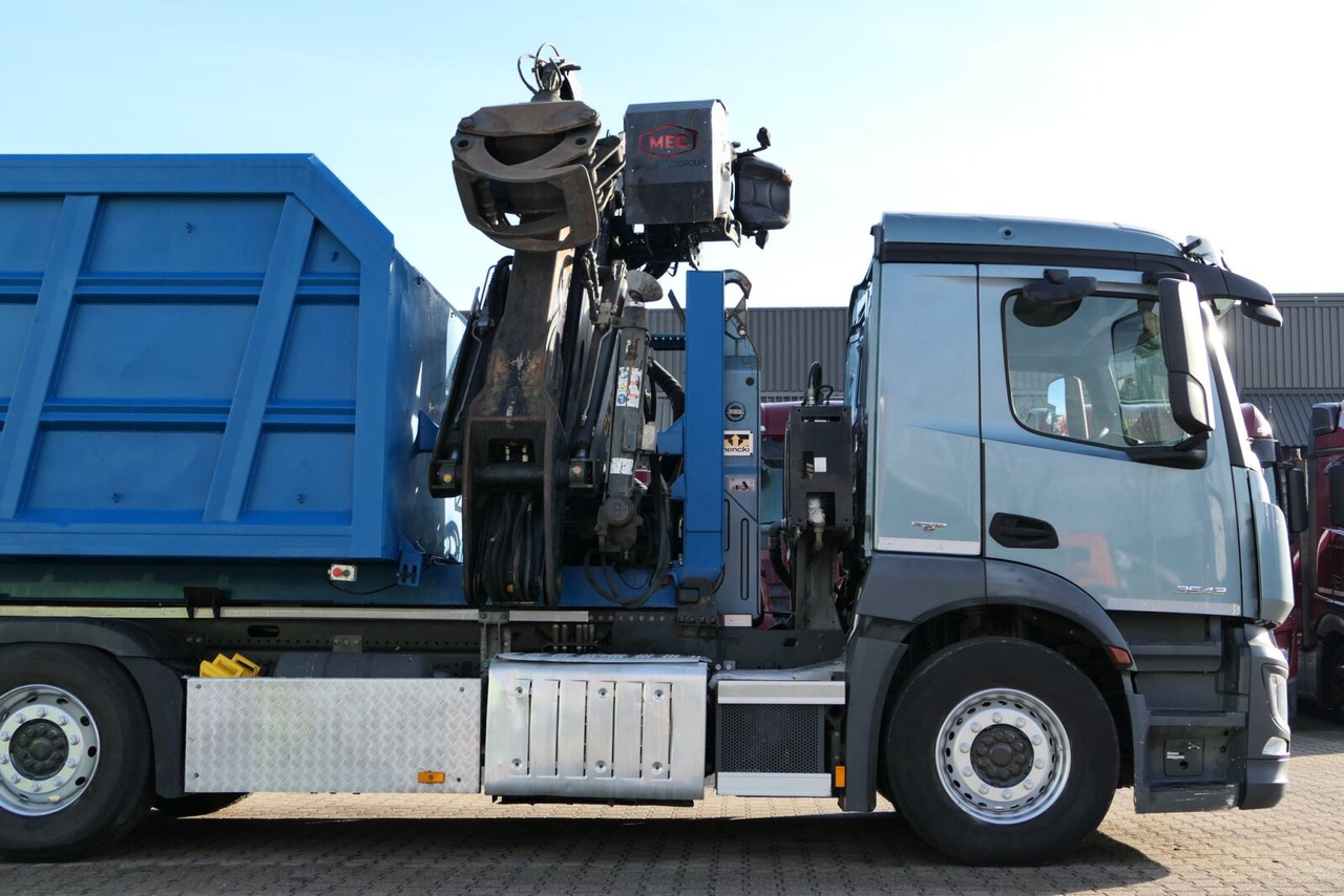 Hákový nosič kontajnerov Mercedes-Benz Antos 3543 L 8x2/6 Antos 3543 L 8x2/6, Retarder, 2x Lenkachse, Motorabtrieb, AT-Motor: obrázok 9