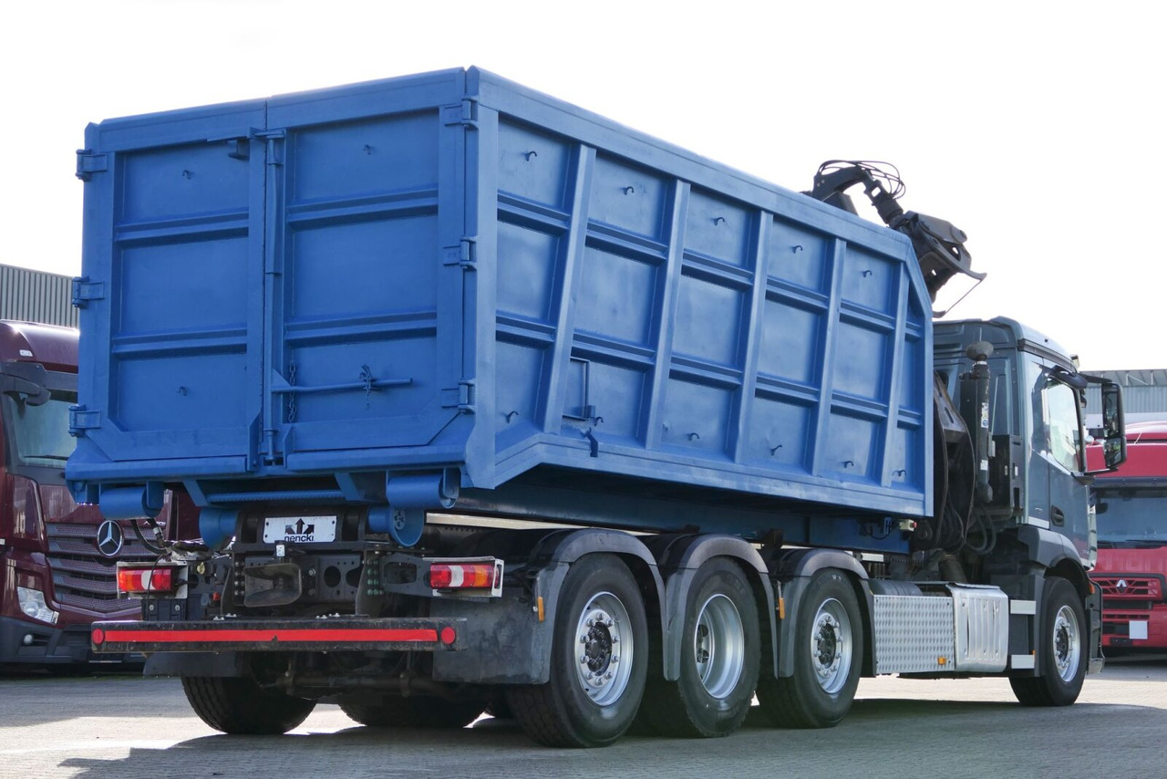 Hákový nosič kontajnerov Mercedes-Benz Antos 3543 L 8x2/6 Antos 3543 L 8x2/6, Retarder, 2x Lenkachse, Motorabtrieb, AT-Motor: obrázok 8