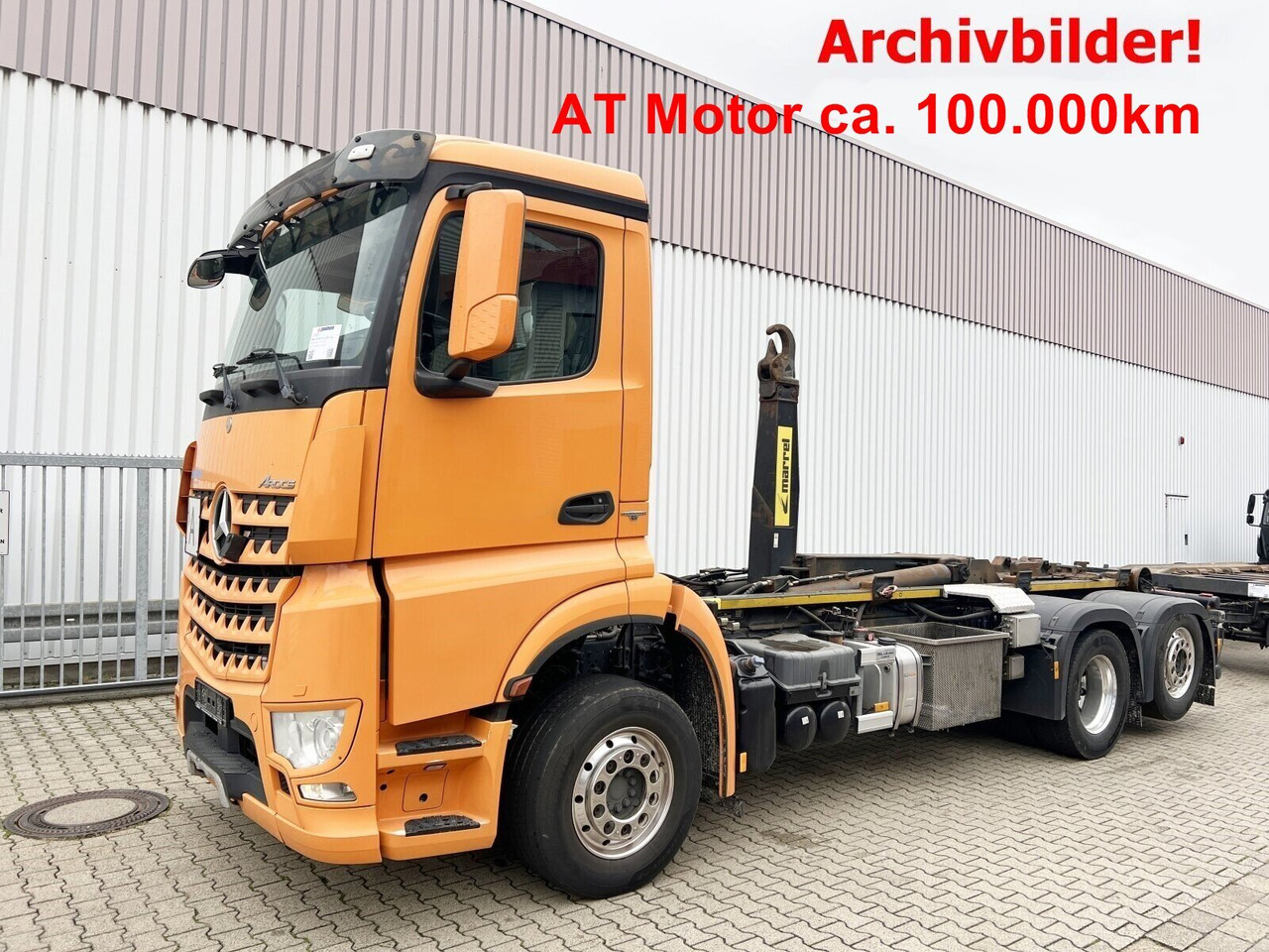 Mercedes-Benz Arocs 2552 L 6x2 Arocs 2552 L 6x2, Lenk-/Liftachse - Hákový nosič kontajnerov: obrázok 1 Mercedes-Benz Arocs 2552 L 6x2 Arocs 2552 L 6x2, Lenk-/Liftachse - Hákový nosič kontajnerov: obrázok 1
