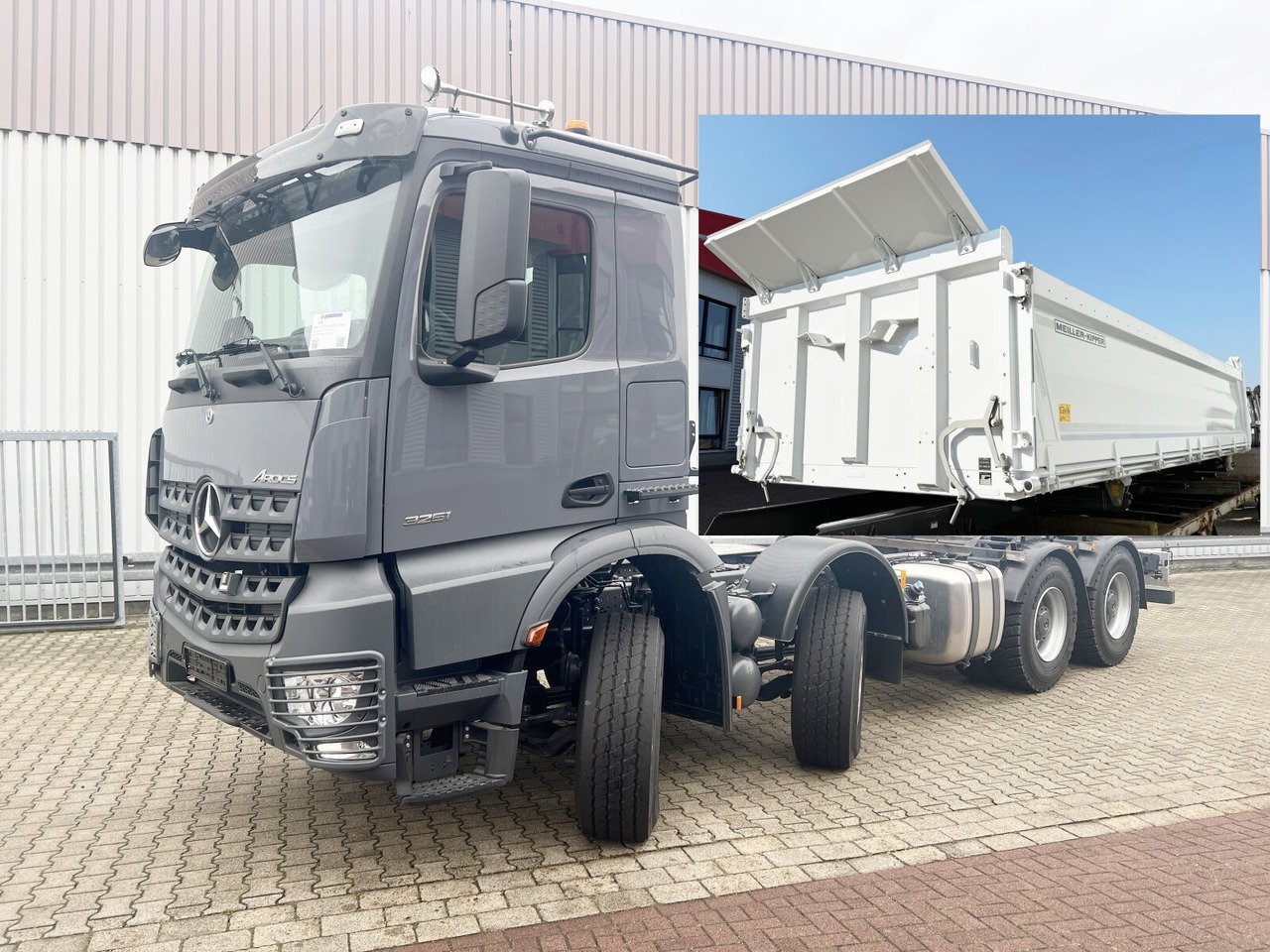 Mercedes-Benz Arocs 3251 L 8x4/4 Arocs 3251 L 8x4/4, Motorabtrieb - Sklápač: obrázok 1 Mercedes-Benz Arocs 3251 L 8x4/4 Arocs 3251 L 8x4/4, Motorabtrieb - Sklápač: obrázok 1
