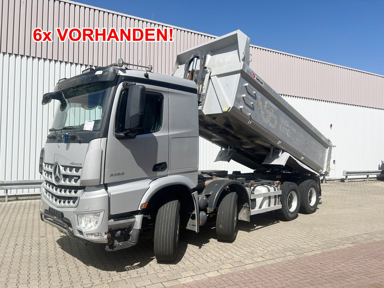 Mercedes-Benz Arocs 3251 LK 8x4/4 Arocs 3251 LK 8x4/4, Retarder, Stahlmulde ca. 15m³, hydr. Heckklappe - Damper: obrázok 1 Mercedes-Benz Arocs 3251 LK 8x4/4 Arocs 3251 LK 8x4/4, Retarder, Stahlmulde ca. 15m³, hydr. Heckklappe - Damper: obrázok 1