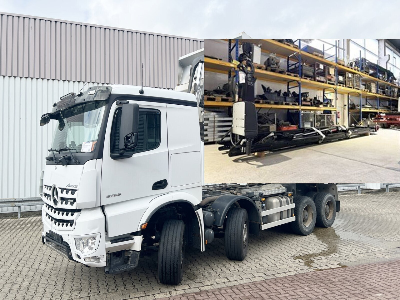 Mercedes-Benz Arocs 3253 K 8x4/4 Arocs 3253 K 8x4/4, Retarder - Hákový nosič kontajnerov: obrázok 1 Mercedes-Benz Arocs 3253 K 8x4/4 Arocs 3253 K 8x4/4, Retarder - Hákový nosič kontajnerov: obrázok 1