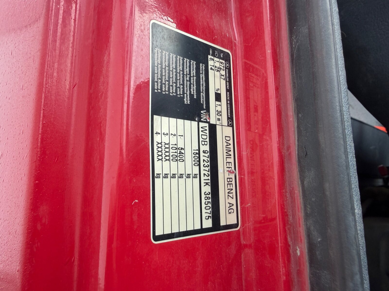 Mercedes-Benz Atego 1523 AK 4x4 Atego 1523 AK 4x4 - Sklápač: obrázok 5 Mercedes-Benz Atego 1523 AK 4x4 Atego 1523 AK 4x4 - Sklápač: obrázok 5