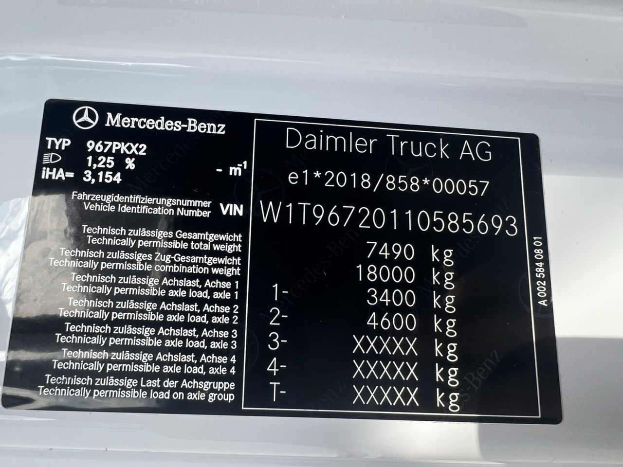 Mercedes-Benz Atego 818 K 4x2 Atego 818 K 4x2, Meiller-Kipper, mehrfach Vorhanden! - Sklápač: obrázok 2 Mercedes-Benz Atego 818 K 4x2 Atego 818 K 4x2, Meiller-Kipper, mehrfach Vorhanden! - Sklápač: obrázok 2