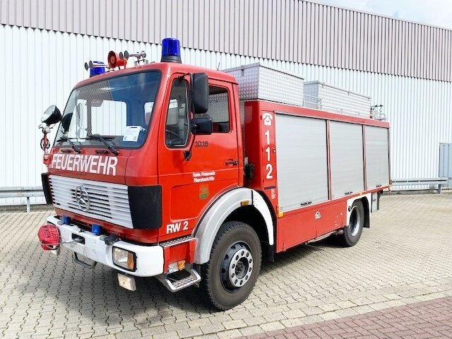 Mercedes-Benz NG 1019 AF 4x4 NG 1019 AF 4x4, Rüstwagen RW-2, Seilwinde - Hasičské vozidlo: obrázok 1 Mercedes-Benz NG 1019 AF 4x4 NG 1019 AF 4x4, Rüstwagen RW-2, Seilwinde - Hasičské vozidlo: obrázok 1