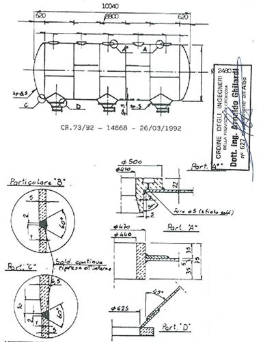 S36 R 2 P43 PIACENZA (I) C36R2P43, 43m³ - Silocisterna: obrázok 3 S36 R 2 P43 PIACENZA (I) C36R2P43, 43m³ - Silocisterna: obrázok 3