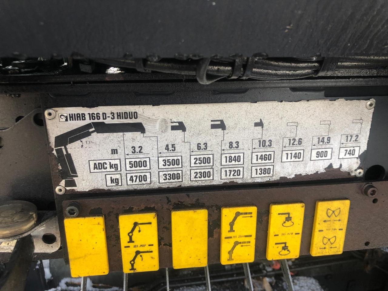 Hákový nosič kontajnerov, Auto s hydraulickou rukou Scania Scania G 480/6x2-4 Scania G 480/6x2-4, Lenk-Liftachse,  Hiab Kran Funk 166 HD-3, Abroller XR 18 S 59: obrázok 9