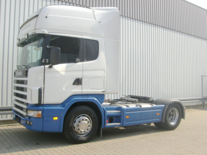 Scania 124 R 470 4x2 124R470 4x2, Kipphydraulik, 6 Zylinder - Ťahač: obrázok 1 Scania 124 R 470 4x2 124R470 4x2, Kipphydraulik, 6 Zylinder - Ťahač: obrázok 1