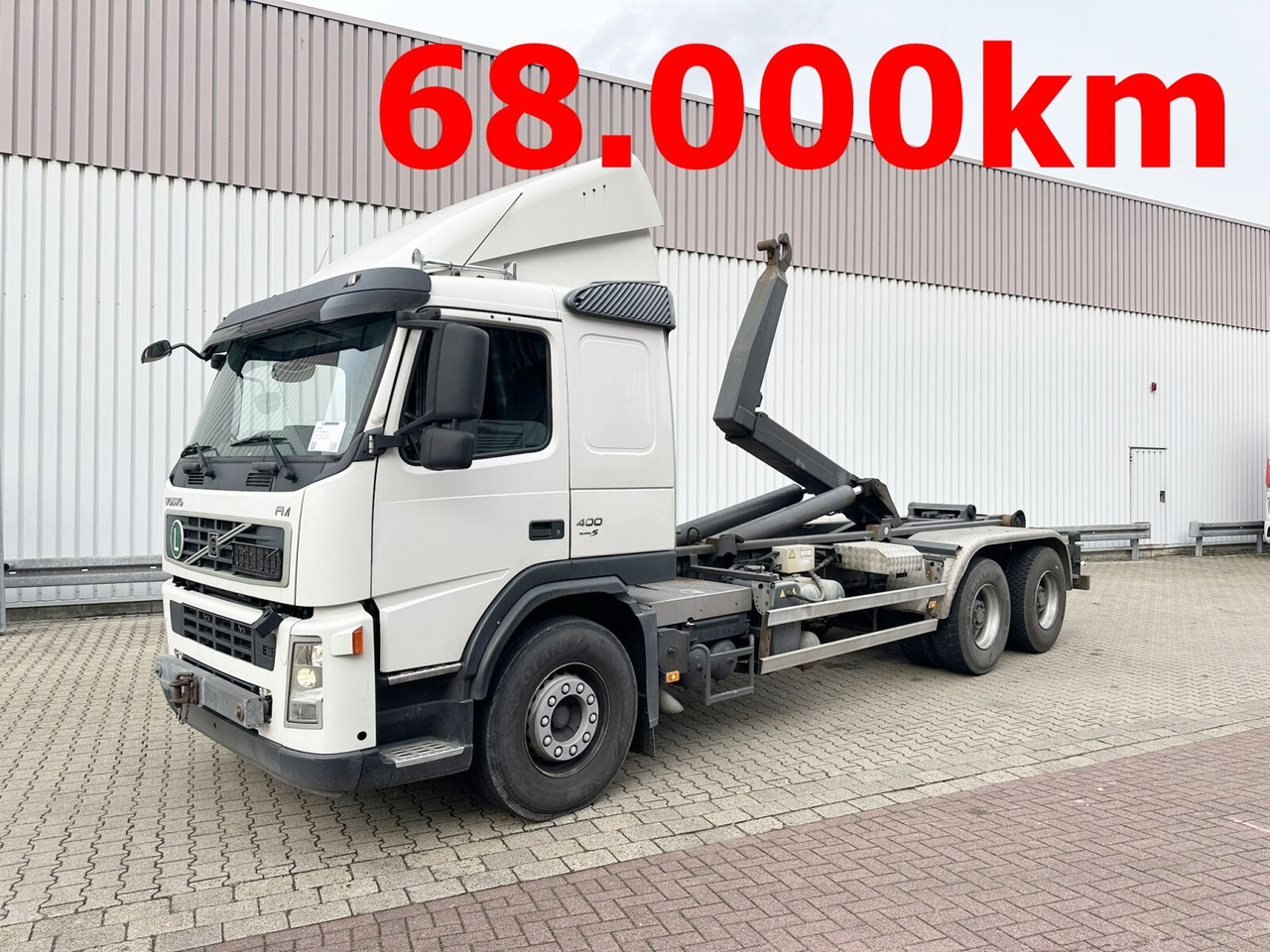 Volvo FM 400 6x4 R FM 400/6x4 R, VDL S-21-6200 4.50 bis 7.00m Container - Hákový nosič kontajnerov: obrázok 1 Volvo FM 400 6x4 R FM 400/6x4 R, VDL S-21-6200 4.50 bis 7.00m Container - Hákový nosič kontajnerov: obrázok 1
