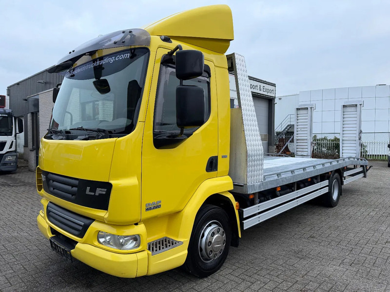 DAF LF 45 220 + BIG ALLU RAMPS + WINCH + TUV / APK + EURO 5 EEV + AIRCO - Nákladné vozidlo na prepravu automobilov: obrázok 1 DAF LF 45 220 + BIG ALLU RAMPS + WINCH + TUV / APK + EURO 5 EEV + AIRCO - Nákladné vozidlo na prepravu automobilov: obrázok 1