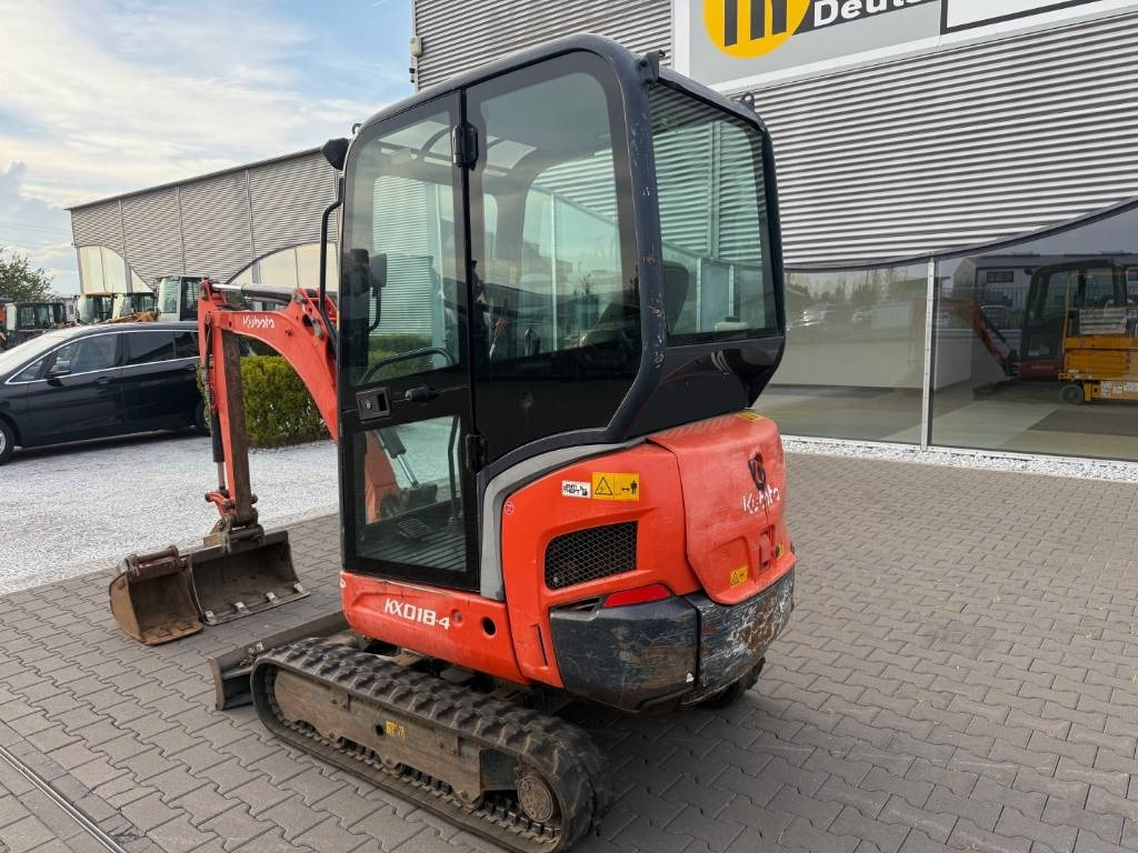 Kubota KX 018-4 - Mini rýpadlo: obrázok 2 Kubota KX 018-4 - Mini rýpadlo: obrázok 2