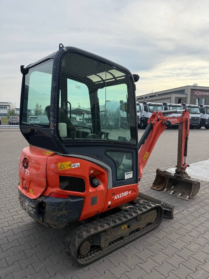 Kubota KX 018-4 - Mini rýpadlo: obrázok 5 Kubota KX 018-4 - Mini rýpadlo: obrázok 5