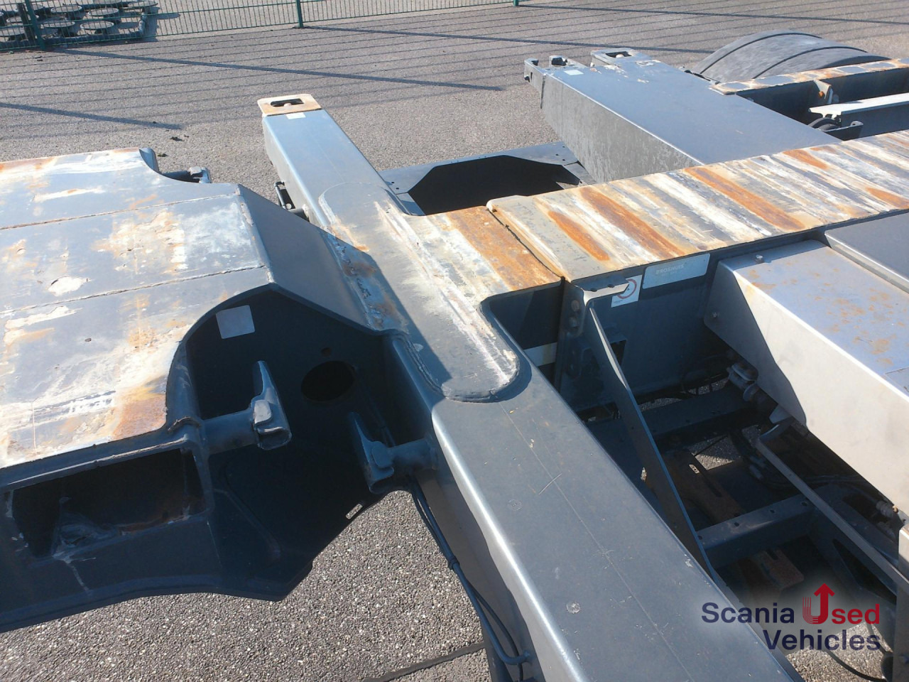 BROSHUIS Container Chassis 20-40-45 Fuss Lift - Náves preprava kontajnerov/ Výmenná nadstavba: obrázok 5 BROSHUIS Container Chassis 20-40-45 Fuss Lift - Náves preprava kontajnerov/ Výmenná nadstavba: obrázok 5