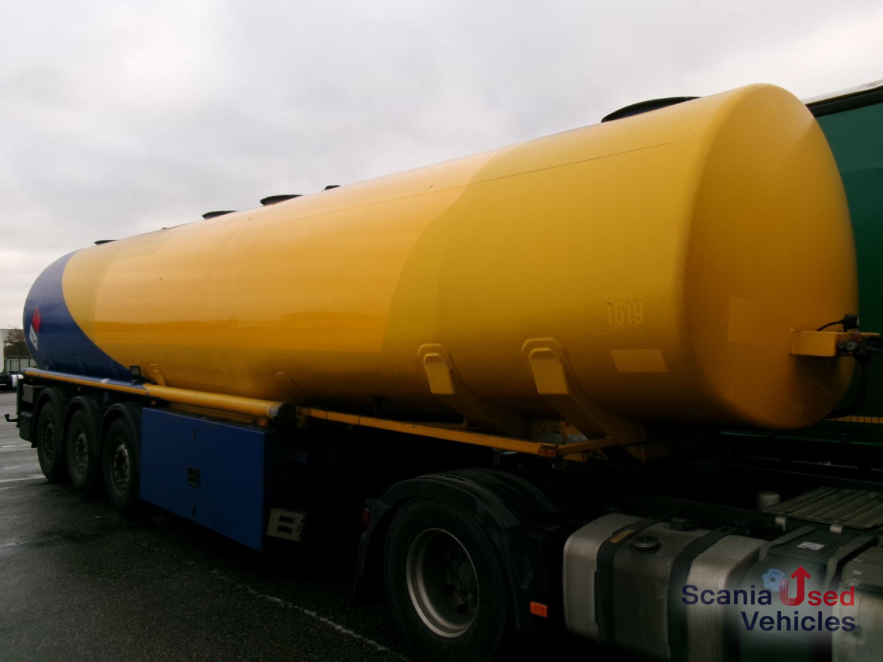 ROHR Tankauflieger f. Treibst. 4 Kammern 2 x Lift - Cisternový náves: obrázok 1 ROHR Tankauflieger f. Treibst. 4 Kammern 2 x Lift - Cisternový náves: obrázok 1