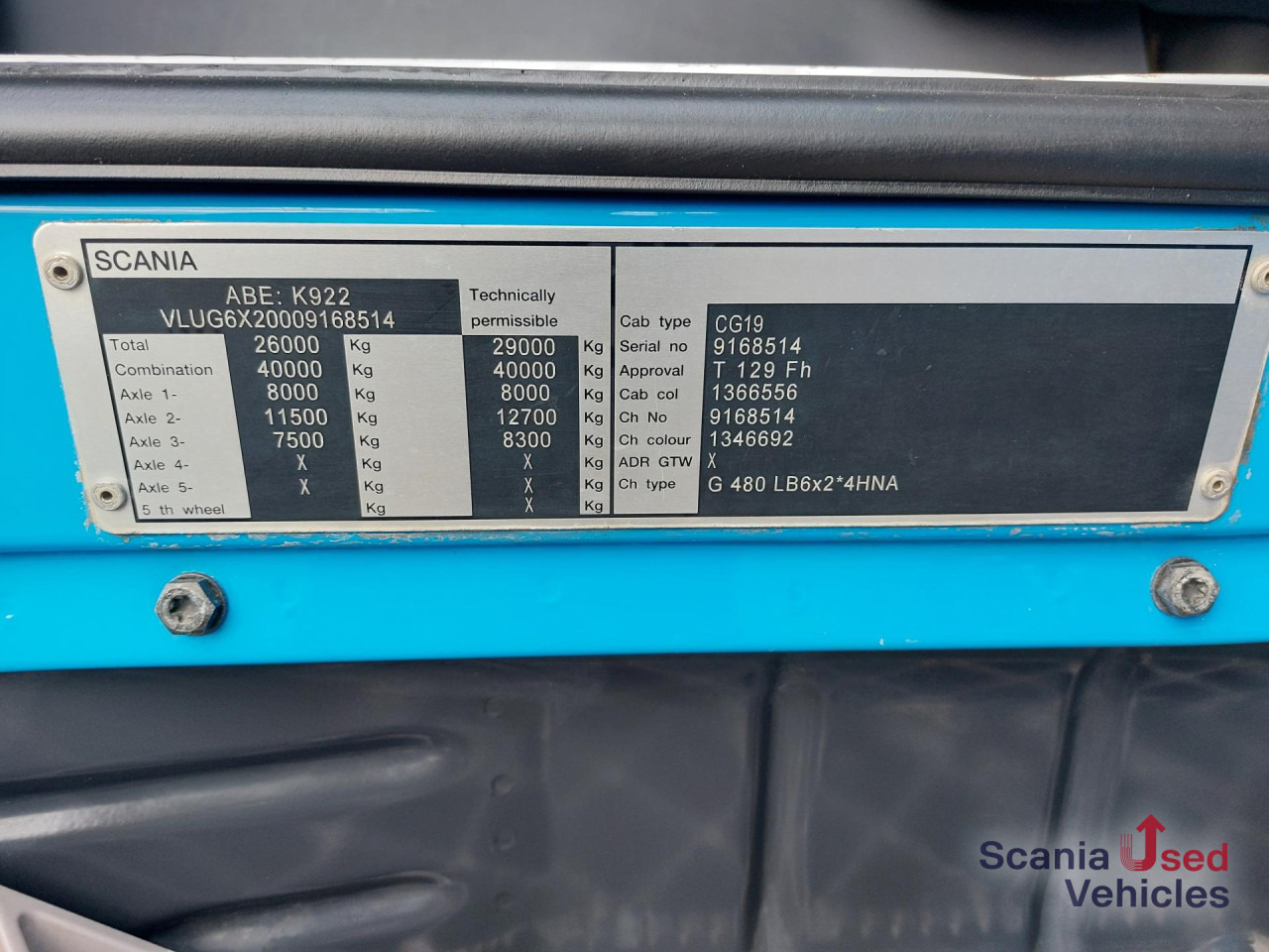 SCANIA G 480 LB6x2*4HNA Meiler RK2070 - Hákový nosič kontajnerov: obrázok 5 SCANIA G 480 LB6x2*4HNA Meiler RK2070 - Hákový nosič kontajnerov: obrázok 5