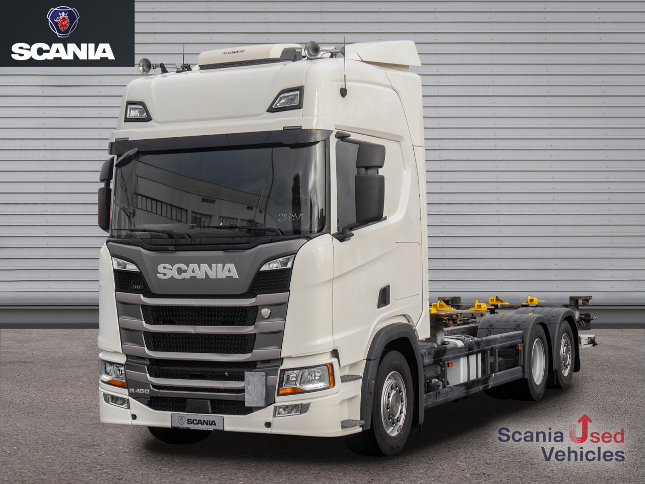 SCANIA R 450 B6x2NB - Schaltgetriebe / LBW - - Kontejnérový podvozek/ Výměnná nástavba: obrázok 1 SCANIA R 450 B6x2NB - Schaltgetriebe / LBW - - Kontejnérový podvozek/ Výměnná nástavba: obrázok 1