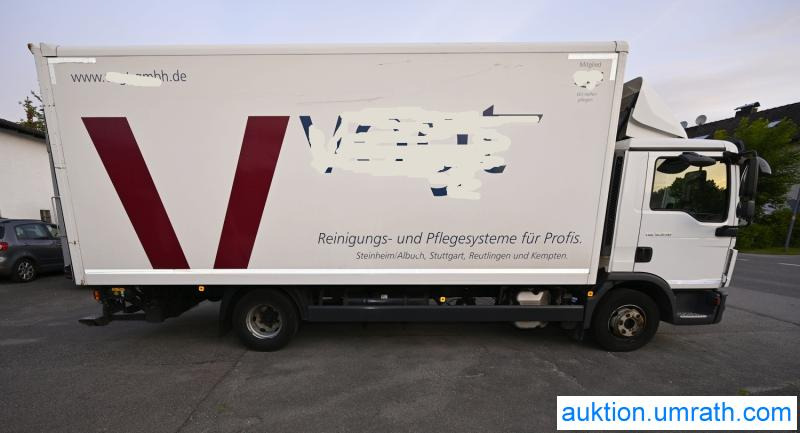 MAN MAN TGL 12.250 4x2 L/BL Koffer Ladebordwand Klimaautomatik NAVI Luftfederung Automatikgetriebe EURO 6 - Skříňový nákladní auto: obrázok 5 MAN MAN TGL 12.250 4x2 L/BL Koffer Ladebordwand Klimaautomatik NAVI Luftfederung Automatikgetriebe EURO 6 - Skříňový nákladní auto: obrázok 5