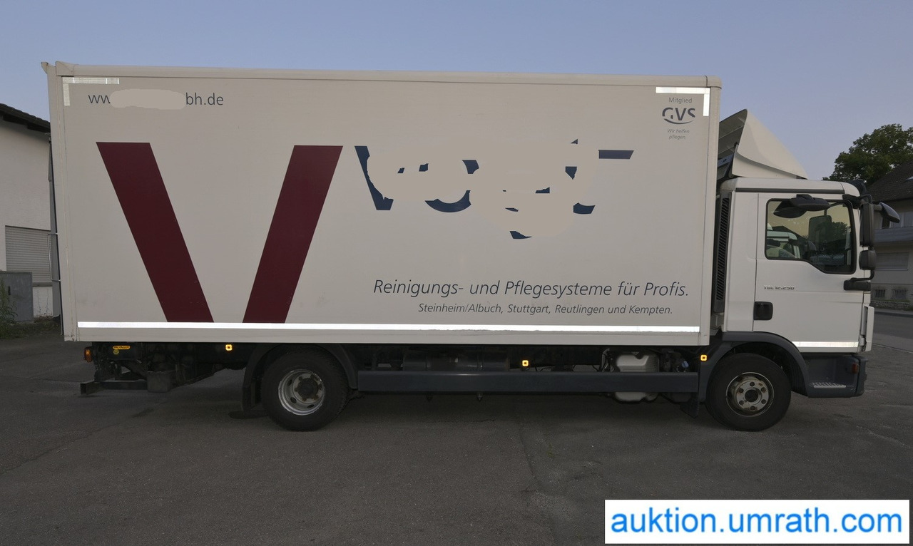 MAN (V182) TGL 12.250 4x2 L/BL Koffer Ladebordwand Klimaautomatik NAVI Luftfederung Automatikgetriebe EURO 6 - Skříňový nákladní auto: obrázok 4 MAN (V182) TGL 12.250 4x2 L/BL Koffer Ladebordwand Klimaautomatik NAVI Luftfederung Automatikgetriebe EURO 6 - Skříňový nákladní auto: obrázok 4