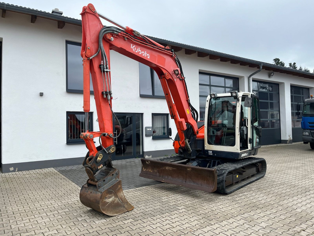 Kubota KX 080-3 Powertilt MS 08 - Mini rýpadlo: obrázok 2 Kubota KX 080-3 Powertilt MS 08 - Mini rýpadlo: obrázok 2