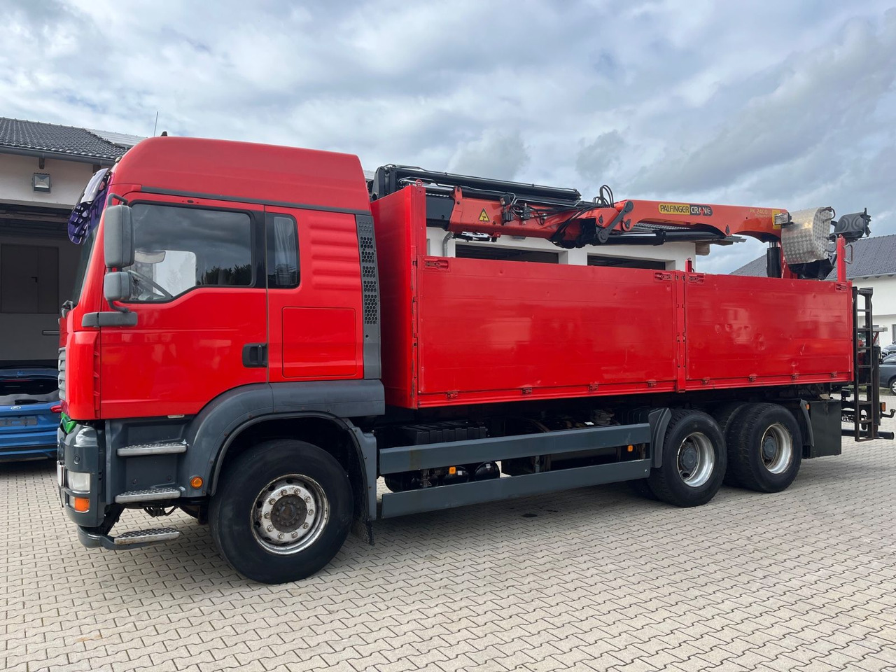 MAN TGA 26.480 mit Palfinger PK 24001L mit Winde - Valníkový/ Plošinový nákladný automobil, Auto s hydraulickou rukou: obrázok 2 MAN TGA 26.480 mit Palfinger PK 24001L mit Winde - Valníkový/ Plošinový nákladný automobil, Auto s hydraulickou rukou: obrázok 2