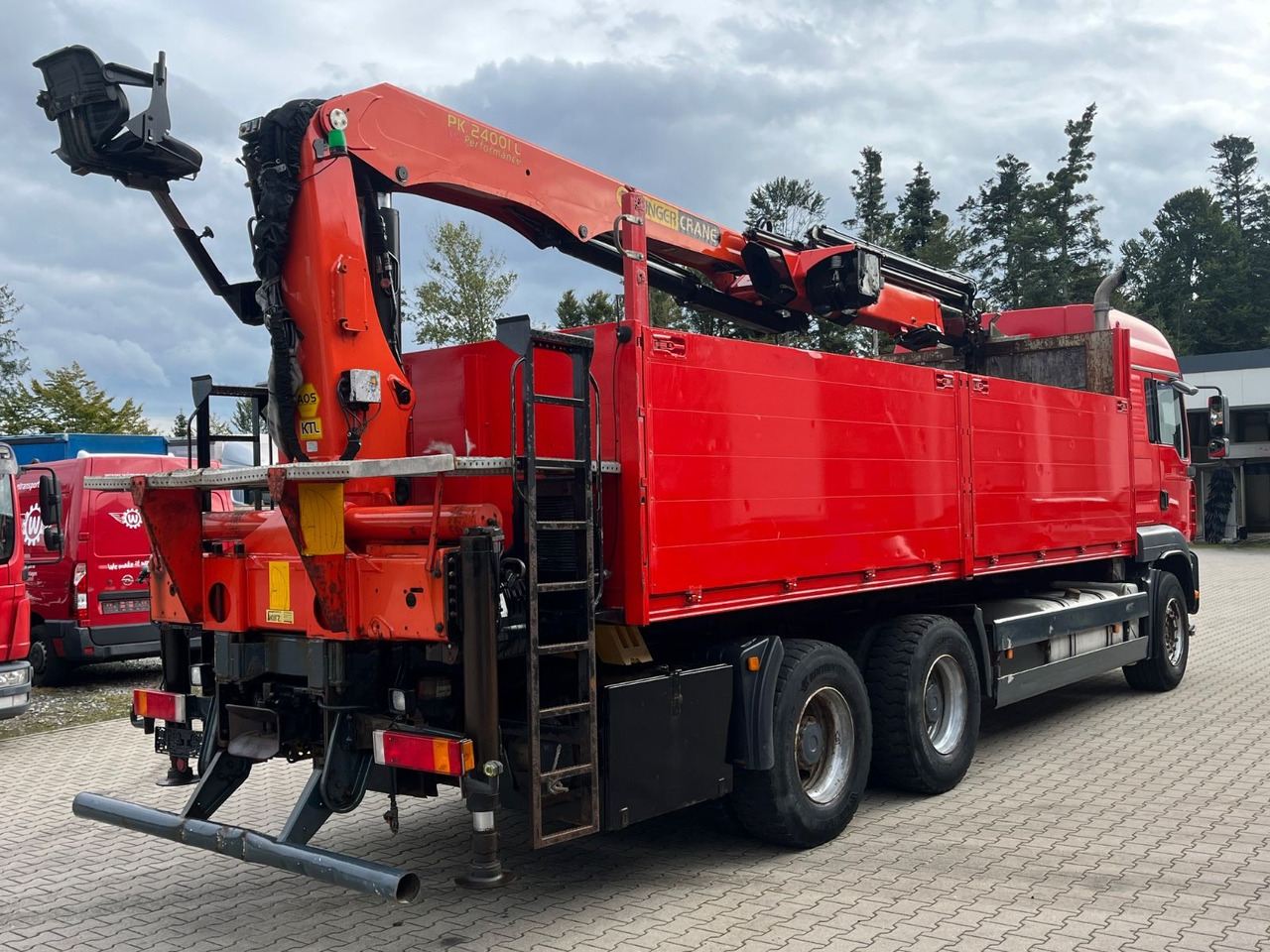 MAN TGA 26.480 mit Palfinger PK 24001L mit Winde - Valníkový/ Plošinový nákladný automobil, Auto s hydraulickou rukou: obrázok 5 MAN TGA 26.480 mit Palfinger PK 24001L mit Winde - Valníkový/ Plošinový nákladný automobil, Auto s hydraulickou rukou: obrázok 5